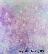 Load image into Gallery viewer, Fairytale Galaxy 003 || 25count Evenweave || Printed Fabric || 50cm x 45cm