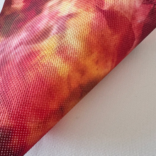 Load image into Gallery viewer, Fiery Autumn Aida Fabric || Printed Fabric || Cross Stitch Canvas || 11/14/16/18/20 Count
