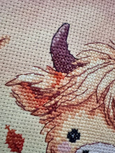 Load image into Gallery viewer, Highland Cooziness || Counted Cross Stitch Kits || Fun Cross Stitch || Modern Kit