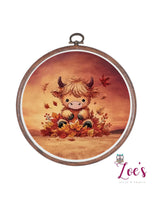 Load image into Gallery viewer, Highland Cooziness || Counted Cross Stitch Kits || Fun Cross Stitch || Modern Kit