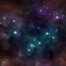 Load image into Gallery viewer, Awash With Stars 001–008 Printed Aida Fabric | 8 Designs