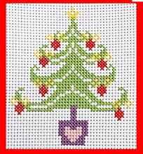 Load image into Gallery viewer, Christmas Tree Counted Cross Stitch Kit Collection | 14 Count