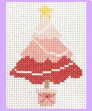 Load image into Gallery viewer, Christmas Tree Counted Cross Stitch Kit Collection | 14 Count