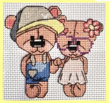 Load image into Gallery viewer, Cute Bears Counted Cross Stitch Kit Collection | 14 Count