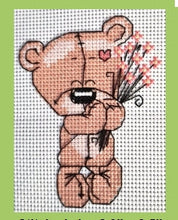 Load image into Gallery viewer, Cute Bears Counted Cross Stitch Kit Collection | 14 Count