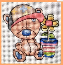 Load image into Gallery viewer, Cute Bears Counted Cross Stitch Kit Collection | 14 Count