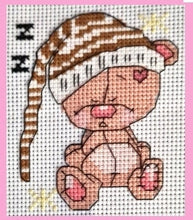Load image into Gallery viewer, Cute Bears Counted Cross Stitch Kit Collection | 14 Count