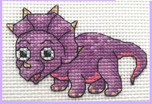 Load image into Gallery viewer, Dinosaur Counted Cross Stitch Kit Collection | 14 Count