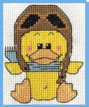 Load image into Gallery viewer, Cute Ducklings Counted Cross Stitch Kit Collection | 14 Count