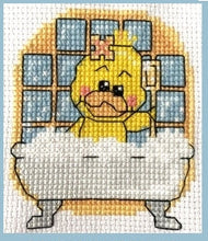 Load image into Gallery viewer, Cute Ducklings Counted Cross Stitch Kit Collection | 14 Count
