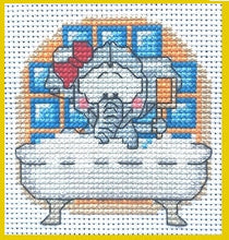 Load image into Gallery viewer, Elephants Counted Cross Stitch Kit Collection | 14 Count