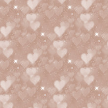 Load image into Gallery viewer, Neutral & Warm Heart Bokeh Printed Aida | 25 Designs