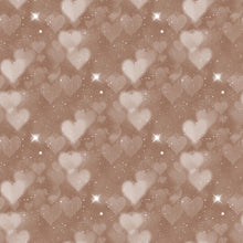 Load image into Gallery viewer, Neutral & Warm Heart Bokeh Printed Aida | 25 Designs