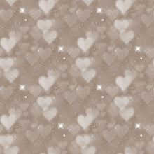 Load image into Gallery viewer, Neutral & Warm Heart Bokeh Printed Aida | 25 Designs