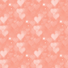 Load image into Gallery viewer, Neutral & Warm Heart Bokeh Printed Aida | 25 Designs