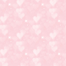 Load image into Gallery viewer, Pink & Purple Heart Bokeh Printed Aida | 25 Designs