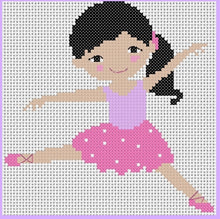 Load image into Gallery viewer, Little Ballet Counted Cross Stitch Kit Collection | 14 Count