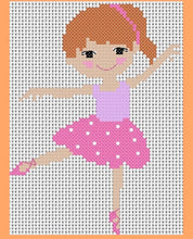 Load image into Gallery viewer, Little Ballet Counted Cross Stitch Kit Collection | 14 Count