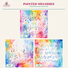 Load image into Gallery viewer, Painted Melodies Printed Aida Fabric | 3 Designs