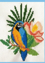 Load image into Gallery viewer, Tropical Birds Counted Cross Stitch Kit Collection | 14 Count