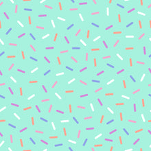 Load image into Gallery viewer, Rainbow Sprinkles Printed Aida Fabric | 9 Colours