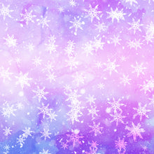 Load image into Gallery viewer, Snowflake Flurry Printed Aida Fabric | 4 Designs