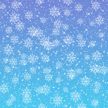 Load image into Gallery viewer, Snowflake Flurry Printed Aida Fabric | 4 Designs