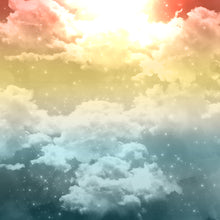 Load image into Gallery viewer, Sunset Clouds Printed Aida Fabric | 21 Designs