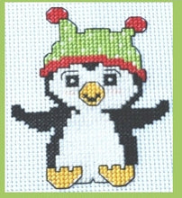 Load image into Gallery viewer, Winter Penguins Counted Cross Stitch Kit Collection | 14 Count