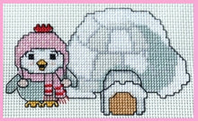 Load image into Gallery viewer, Winter Penguins Counted Cross Stitch Kit Collection | 14 Count