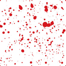 Load image into Gallery viewer, Blood Splatter 004 printed Aida fabric