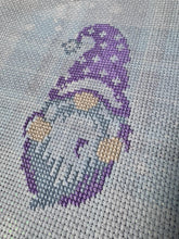 Load image into Gallery viewer, Midwinter Mischief Gonk Cross Stitch Kit | 14–18 Count
