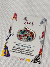 Load image into Gallery viewer, Needle Minder || Autumn Flower Pumpkin || Cross Stitch Tool || ACRYLIC
