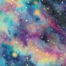 Load image into Gallery viewer, Cosmic Kaleidoscope Printed Aida Fabric | 4 Designs
