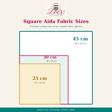 Load image into Gallery viewer, Gingerbread Lane Printed Aida Fabric
