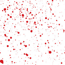 Load image into Gallery viewer, Blood Splatter Printed Aida Fabric | 4 Designs
