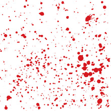 Load image into Gallery viewer, Blood Splatter Printed Aida Fabric | 4 Designs
