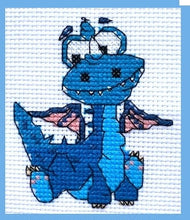 Load image into Gallery viewer, Baby Dragons Counted Cross Stitch Kit Collection | 14 Count
