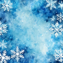 Load image into Gallery viewer, Christmas Winter Snowflakes Printed Aida Fabric | 12 Designs
