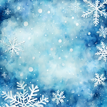 Load image into Gallery viewer, Christmas Winter Snowflakes Printed Aida Fabric | 12 Designs
