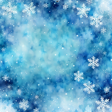 Load image into Gallery viewer, Christmas Winter Snowflakes Printed Aida Fabric | 12 Designs
