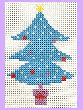 Load image into Gallery viewer, Christmas Tree Counted Cross Stitch Kit Collection | 14 Count
