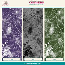 Load image into Gallery viewer, Cobwebs Printed Aida Fabric | 18 Designs
