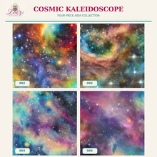 Load image into Gallery viewer, Cosmic Kaleidoscope Printed Aida Fabric | 4 Designs

