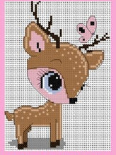Load image into Gallery viewer, Deer Counted Cross Stitch Kit Collection | 14 Count
