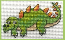 Load image into Gallery viewer, Dinosaur Counted Cross Stitch Kit Collection | 14 Count
