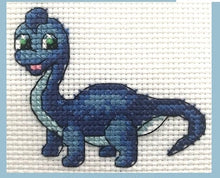 Load image into Gallery viewer, Dinosaur Counted Cross Stitch Kit Collection | 14 Count
