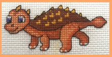 Load image into Gallery viewer, Dinosaur Counted Cross Stitch Kit Collection | 14 Count

