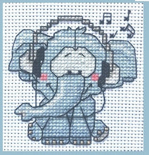 Load image into Gallery viewer, Elephants Counted Cross Stitch Kit Collection | 14 Count
