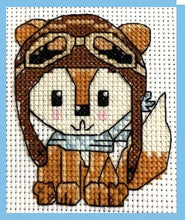 Load image into Gallery viewer, Foxes Counted Cross Stitch Kit Collection | 14 Count
